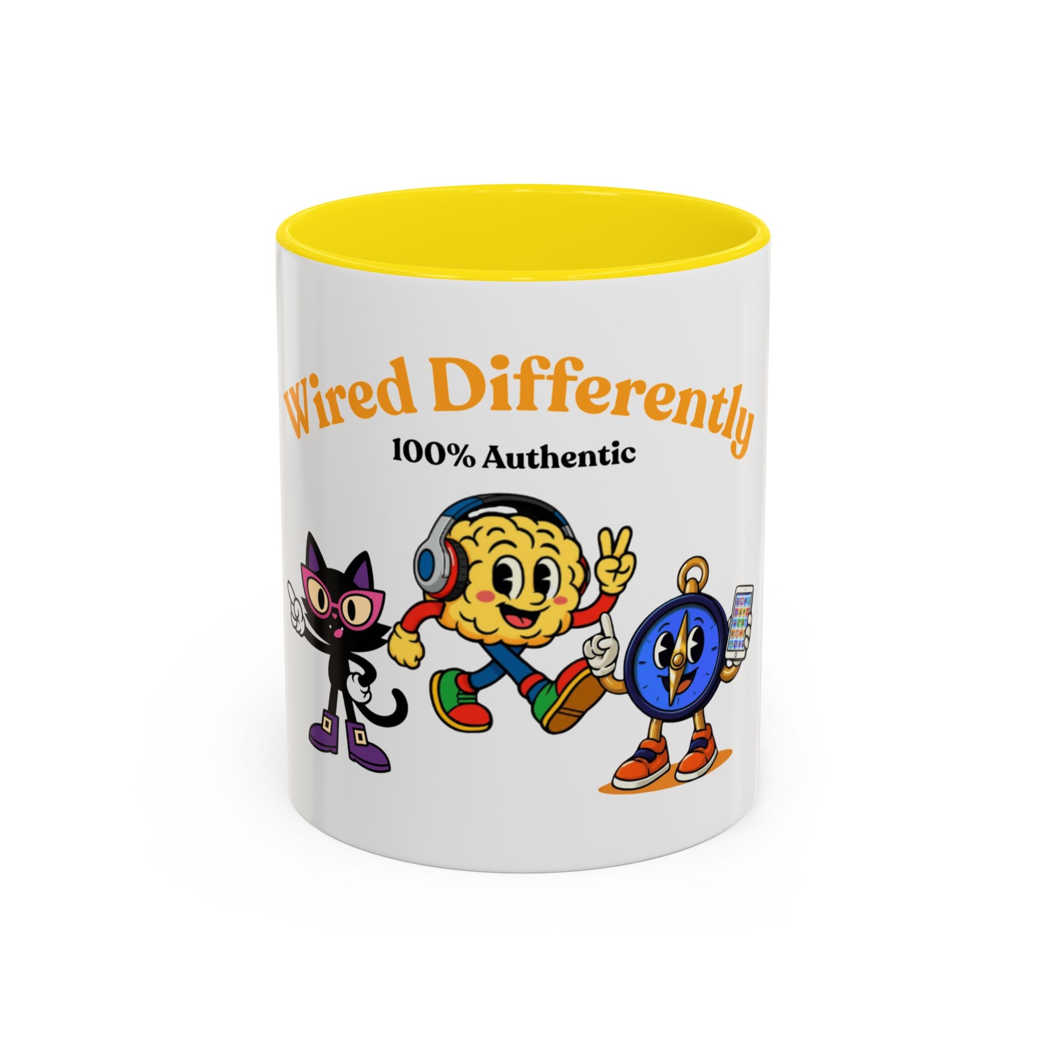 Wired Differently Coffee Mug | SPARK LUNA TRU 100% Authentic Neurodivergent Gift