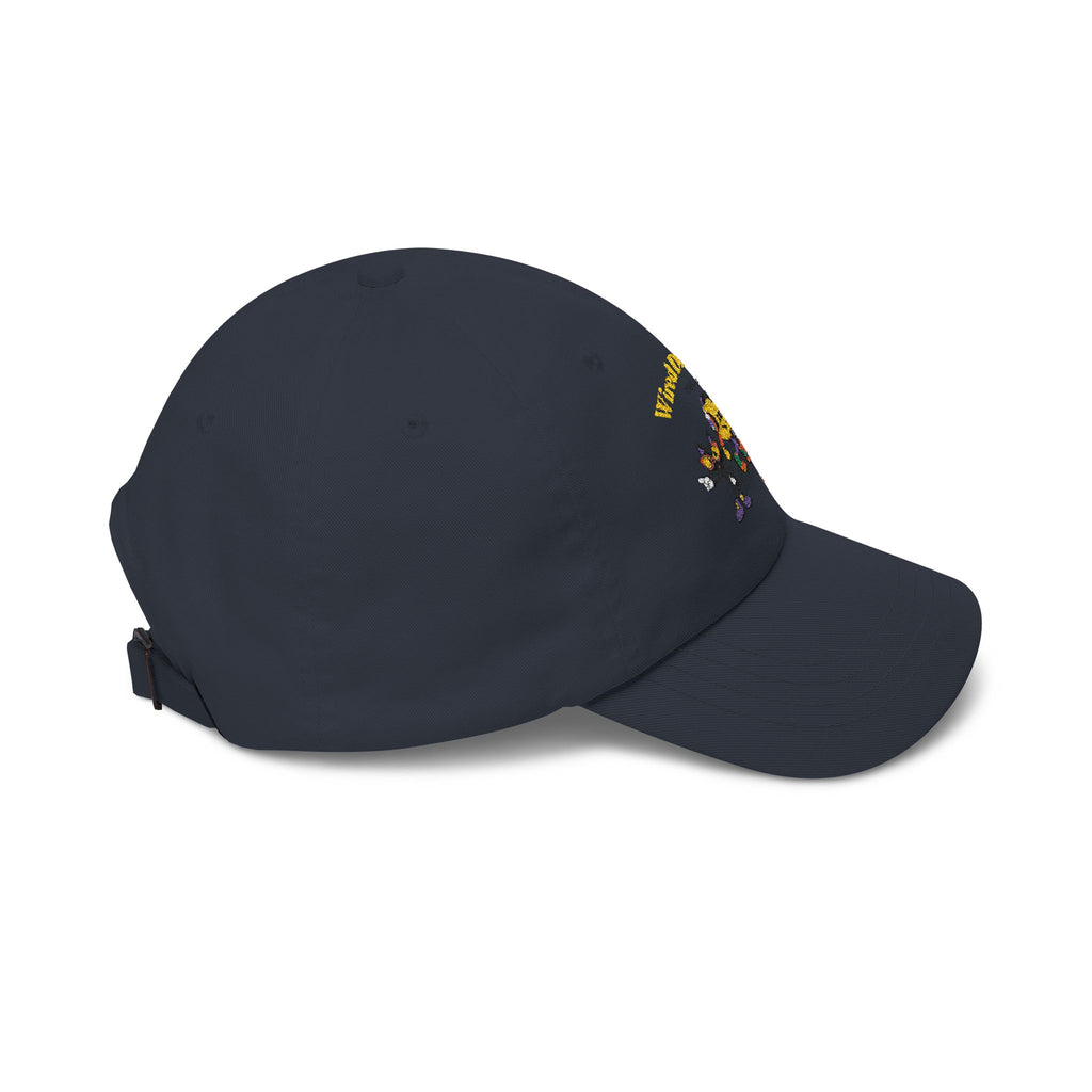 Wired Differently Dad Hat | Neurodivergent Mascot Baseball Cap | Unstructured Hat Gift