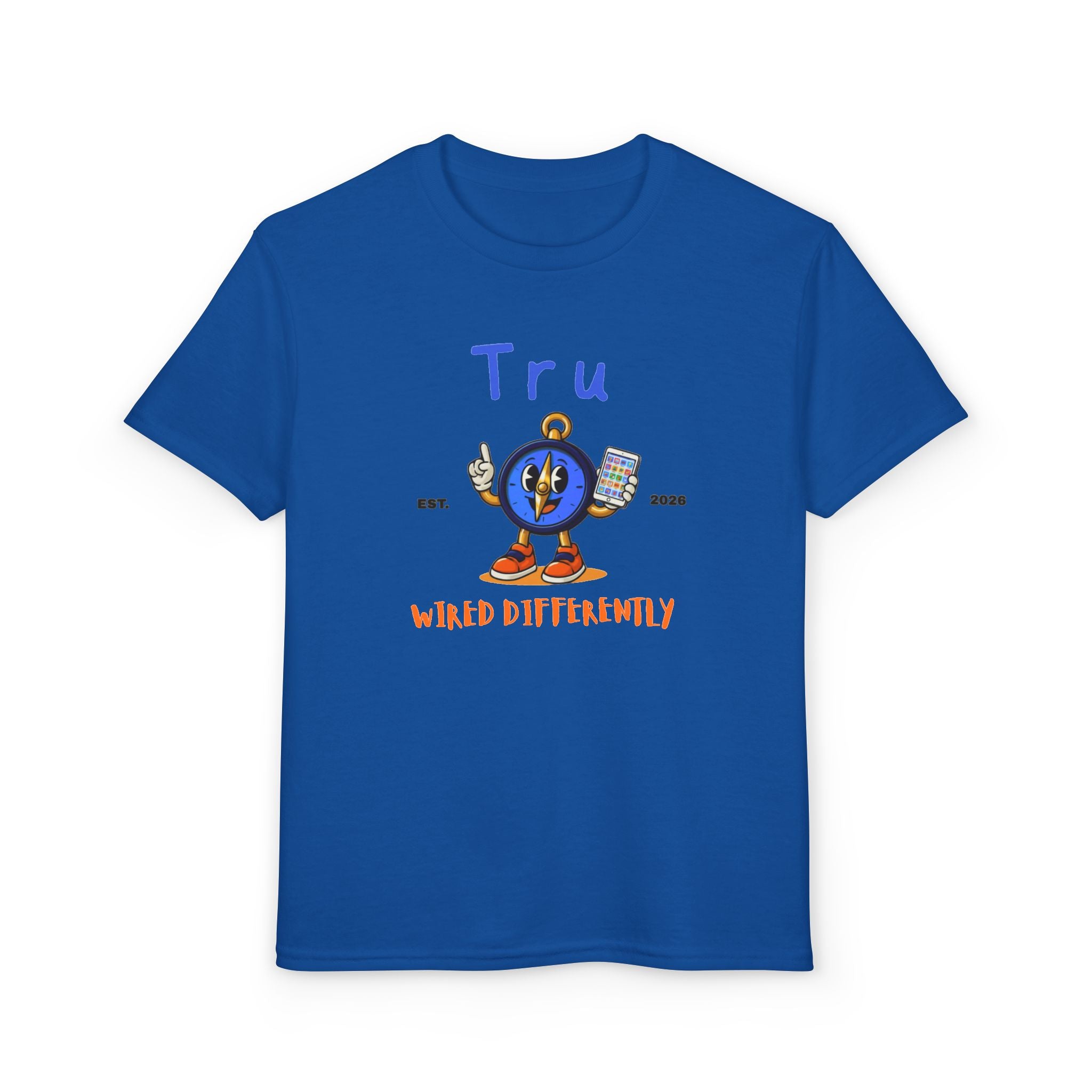TRU Wired Differently Kids Tee | Good Days Only AAC Communication Shirt