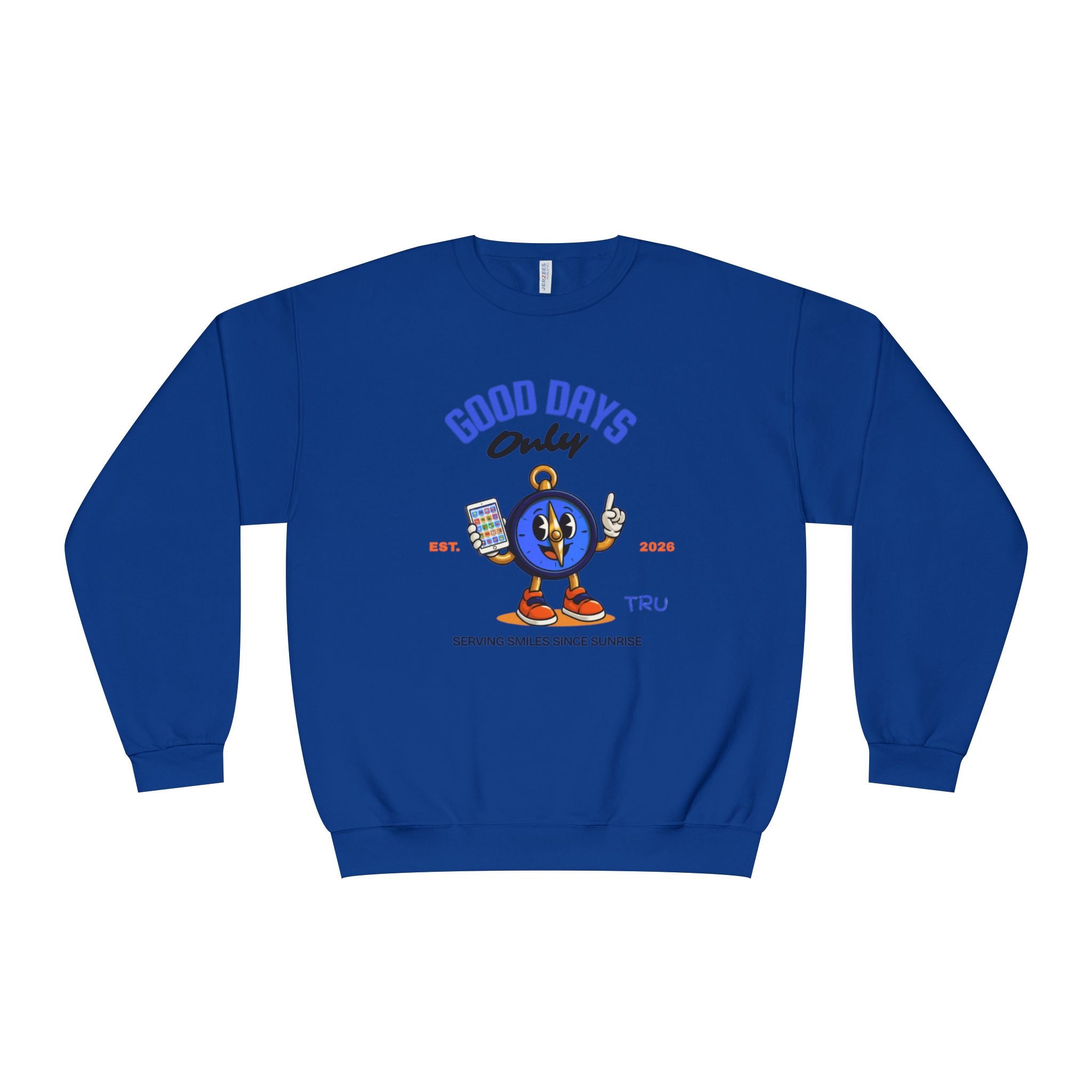 TRU Wired Differently Crewneck Sweatshirt | Good Days Only AAC Communication Design