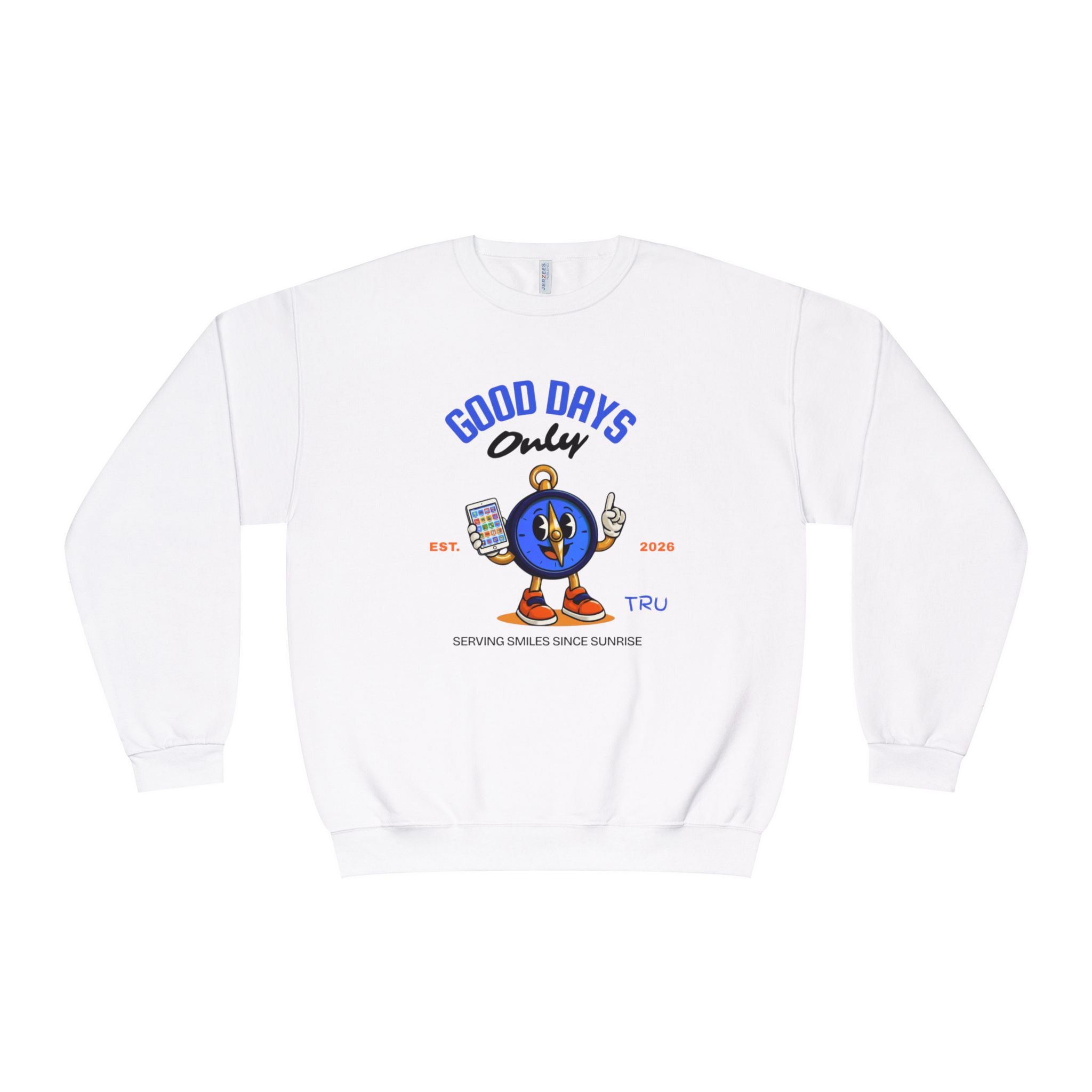 TRU Wired Differently Crewneck Sweatshirt | Good Days Only AAC Communication Design