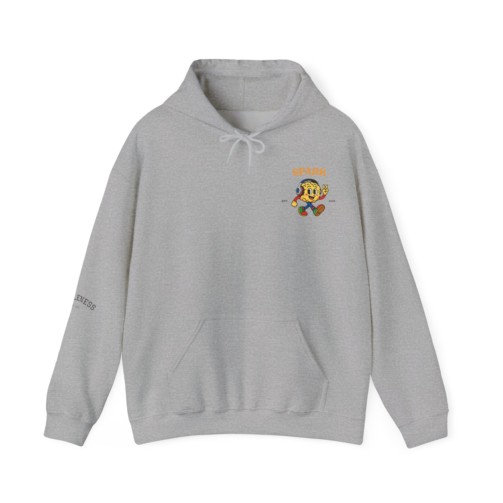 SPARK Wired Differently Hoodie | Smile Sparkle Shine Retro Sweatshirt
