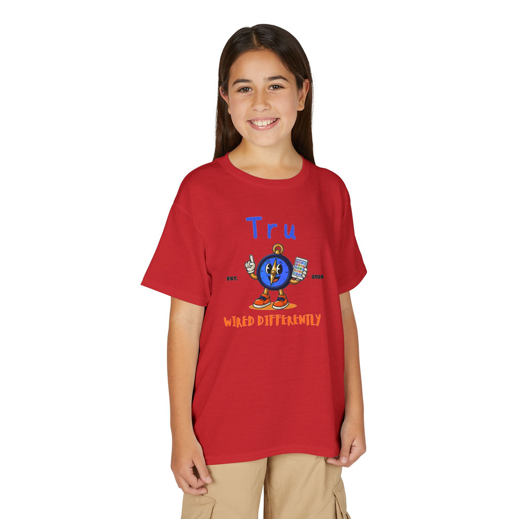 TRU Wired Differently Kids Tee | Good Days Only AAC Communication Shirt