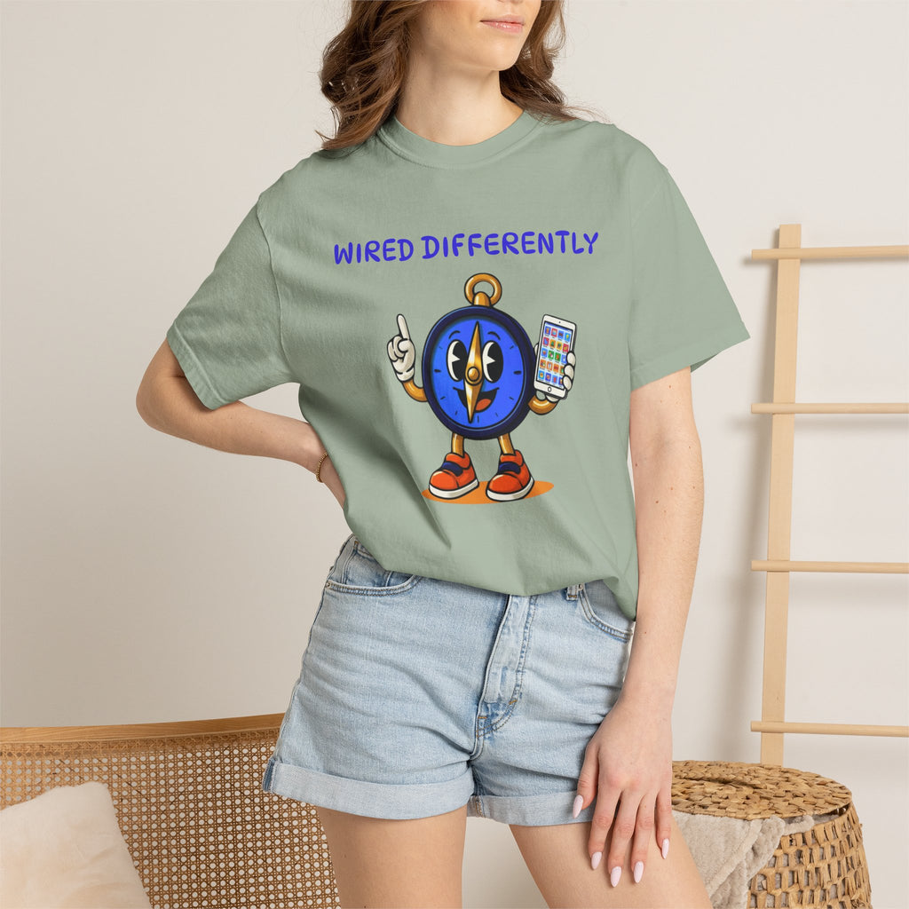 TRUE Wired Differently Comfort Colors Tee | Garment-Dyed AAC Shirt