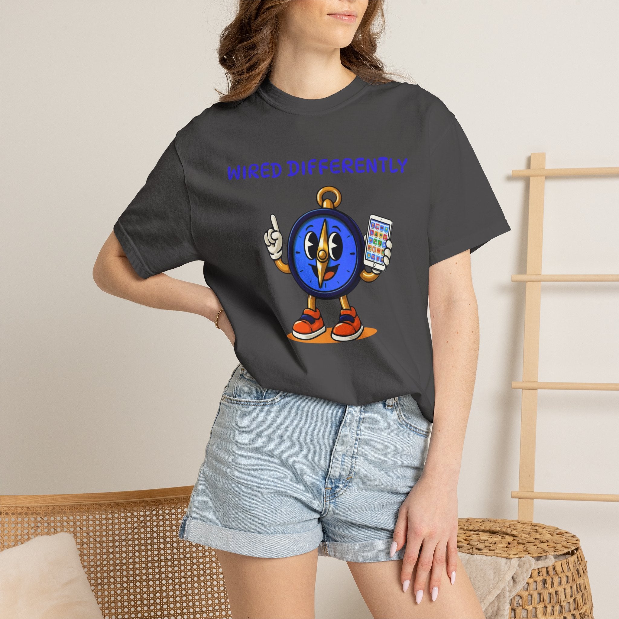 TRUE Wired Differently Comfort Colors Tee | Garment-Dyed AAC Shirt