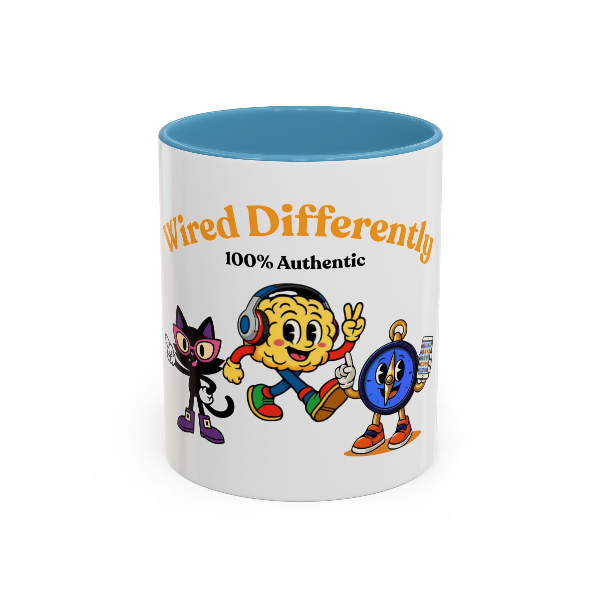 Wired Differently Coffee Mug | SPARK LUNA TRU 100% Authentic Neurodivergent Gift