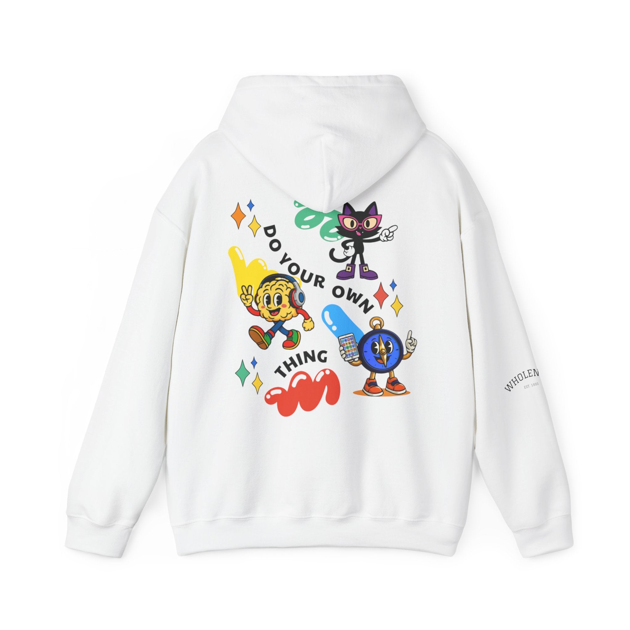 Wired Differently Group Hoodie | Do Your Own Thing SPARK LUNA TRU Sweatshirt