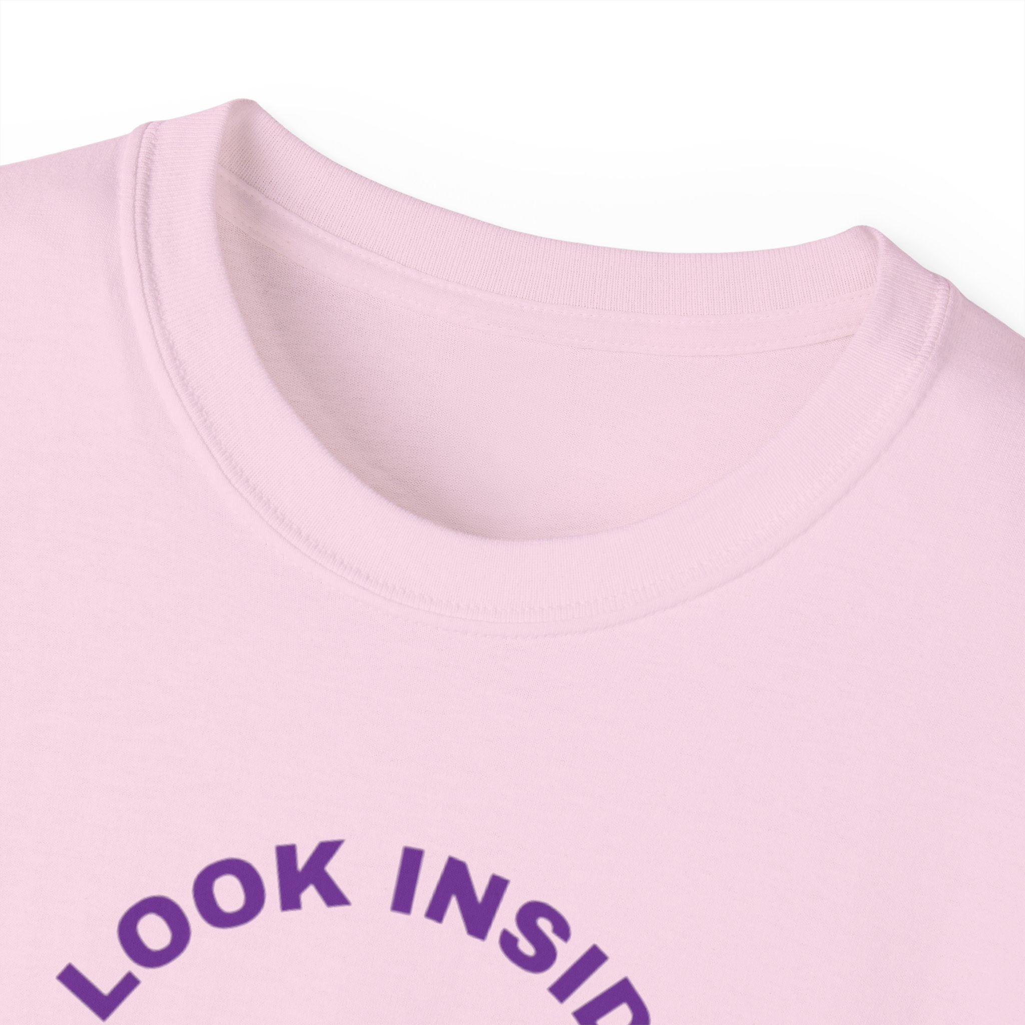 Look Inside Be Yourself Cat Tee | LUNA Neurodivergent Pride Shirt | Wired Differently Unisex T-Shirt
