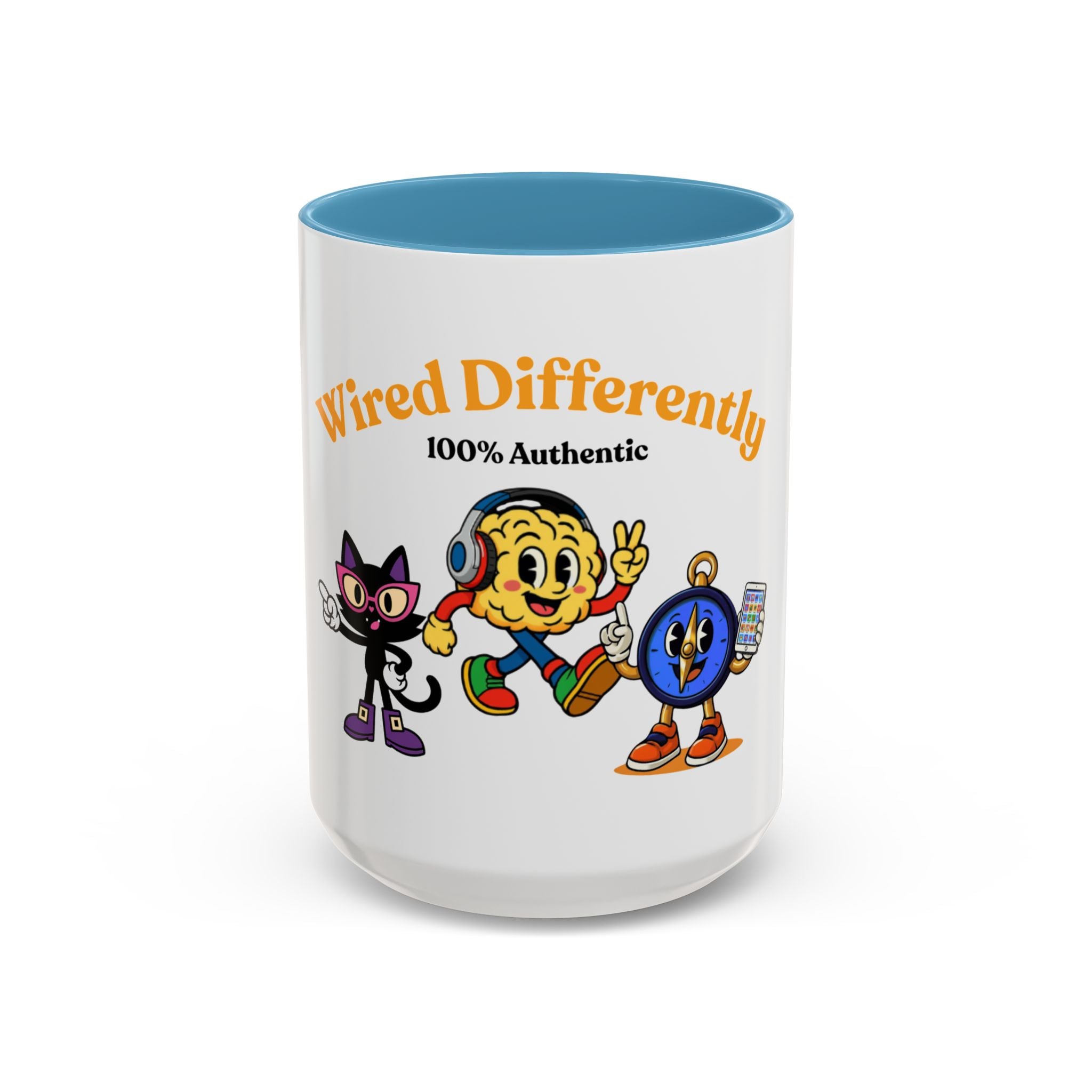 Wired Differently Coffee Mug | SPARK LUNA TRU 100% Authentic Neurodivergent Gift