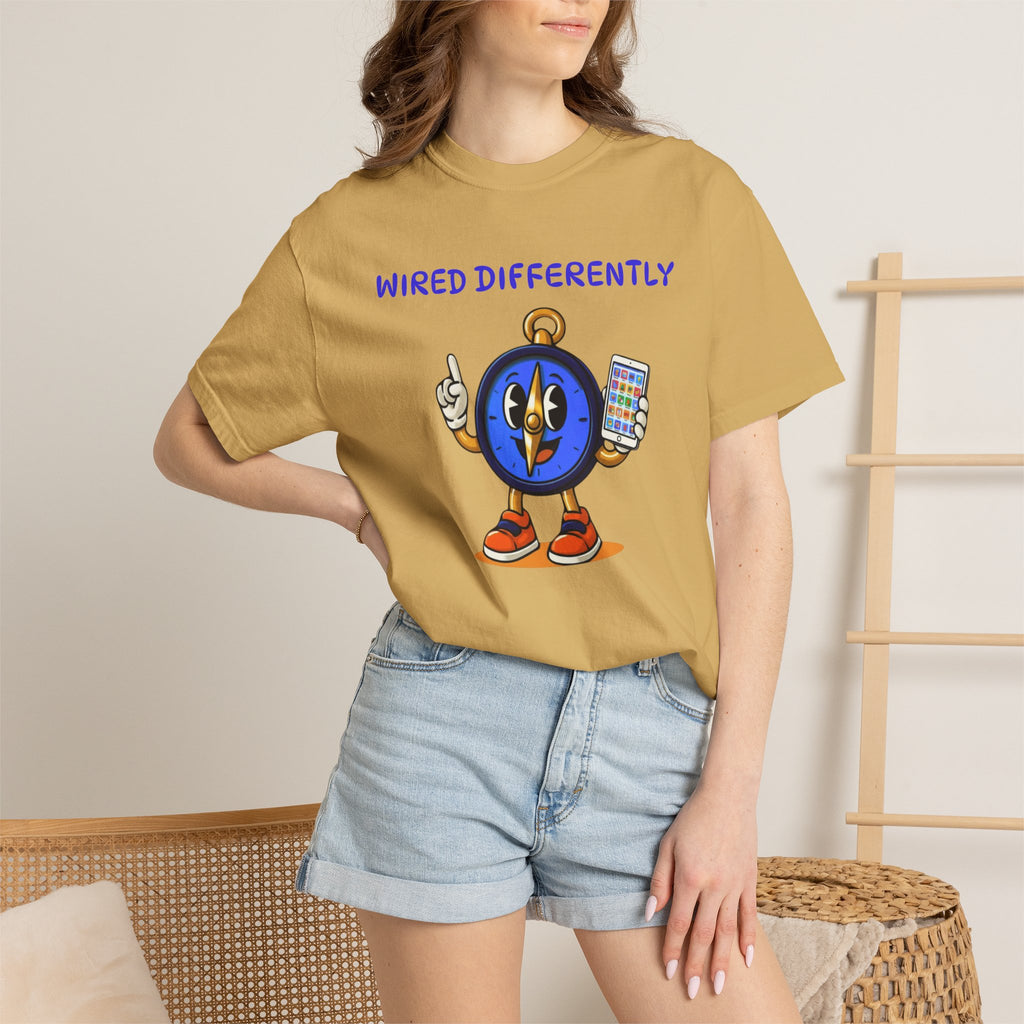 TRUE Wired Differently Comfort Colors Tee | Garment-Dyed AAC Shirt