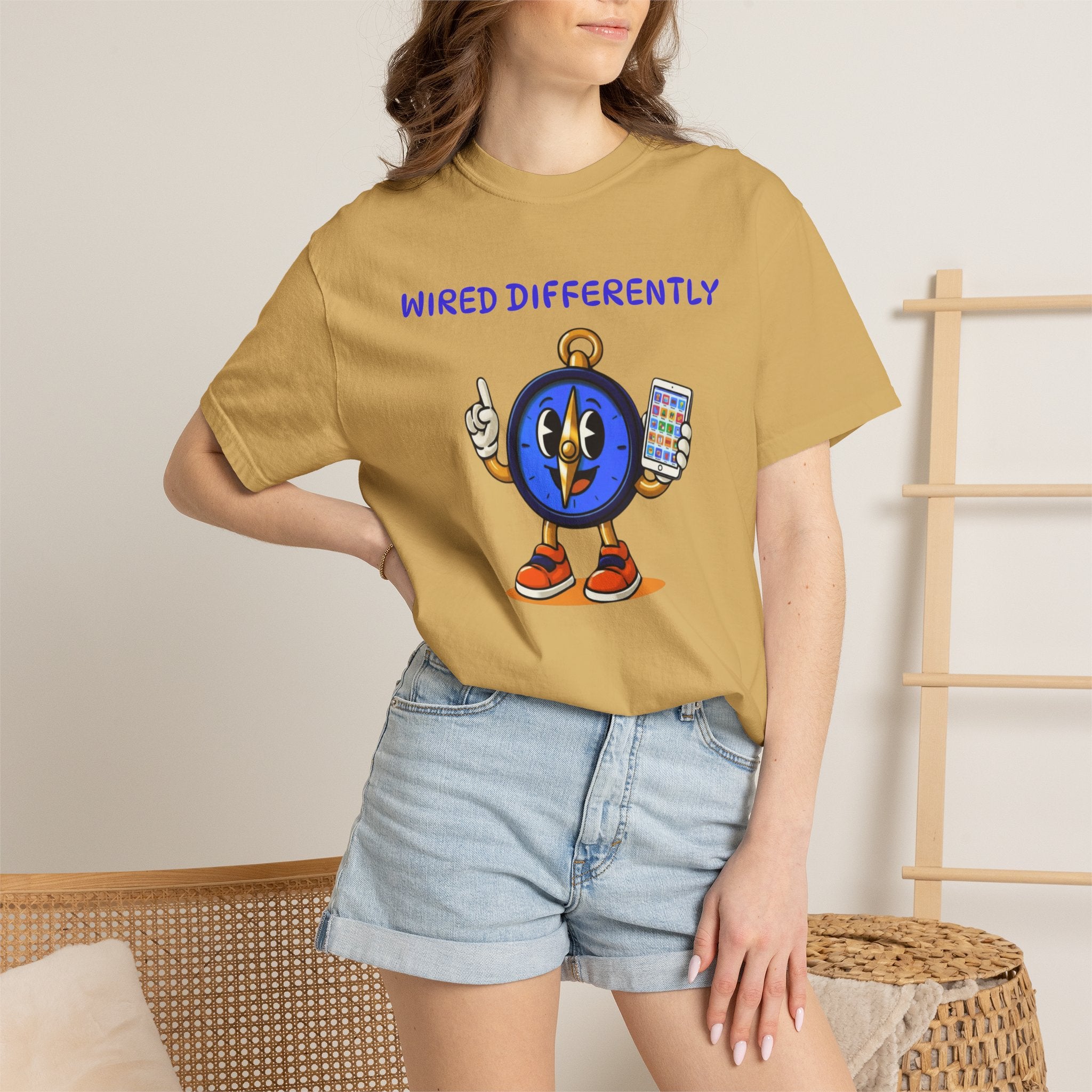 TRUE Wired Differently Comfort Colors Tee | Garment-Dyed AAC Shirt