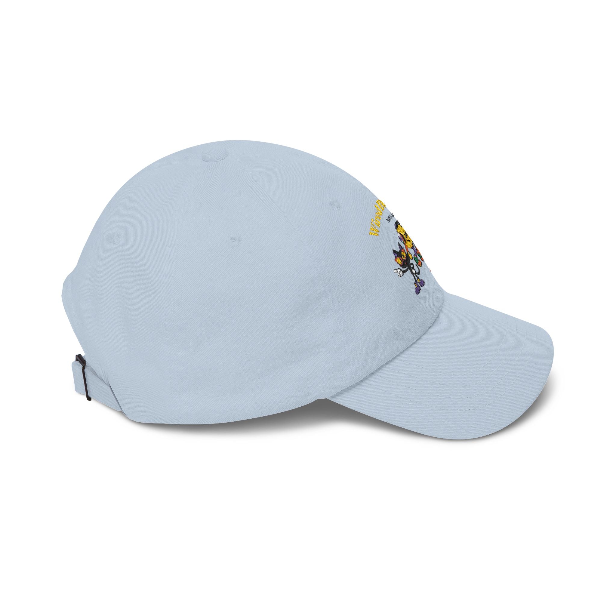 Wired Differently Dad Hat | Neurodivergent Mascot Baseball Cap | Unstructured Hat Gift
