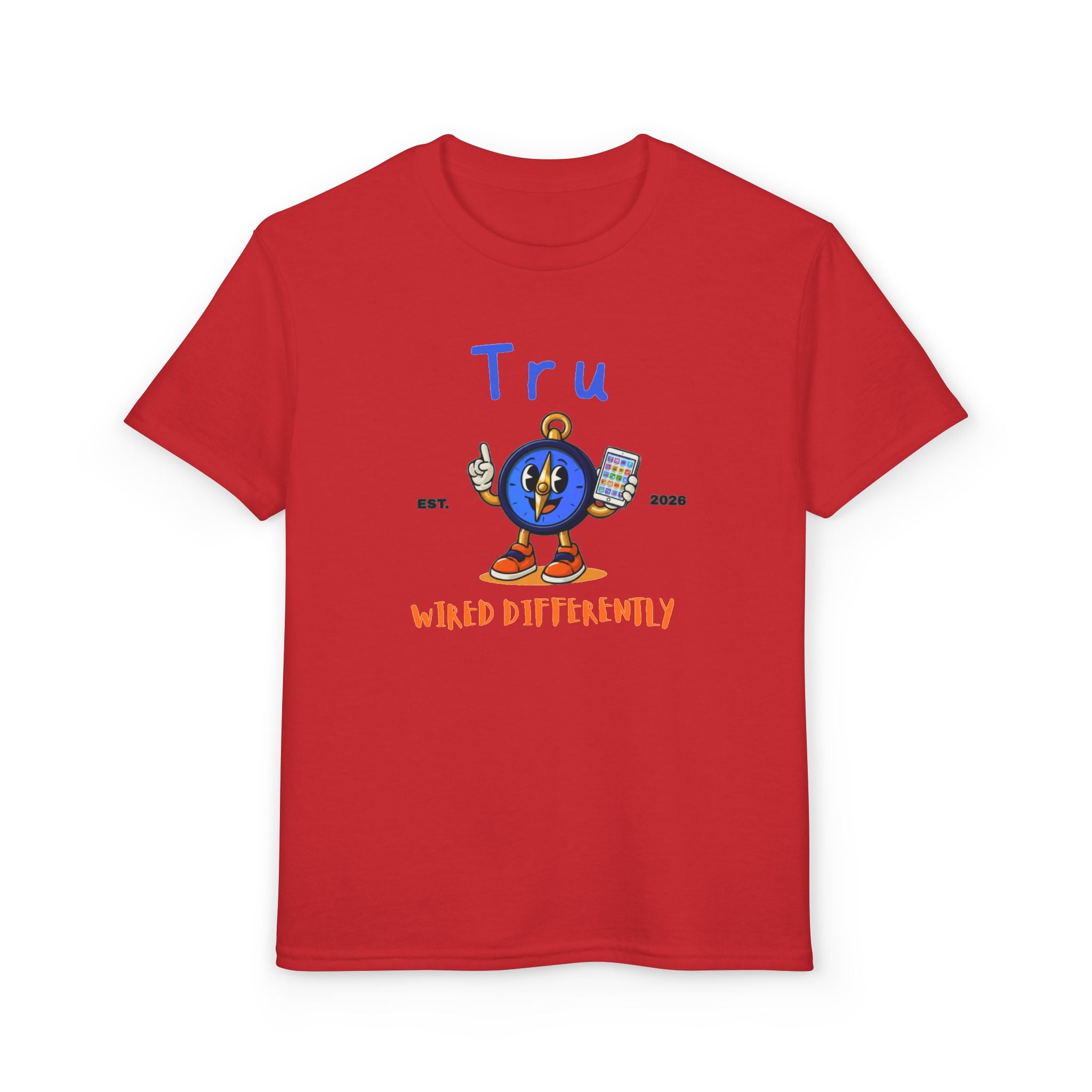 TRU Wired Differently Kids Tee | Good Days Only AAC Communication Shirt