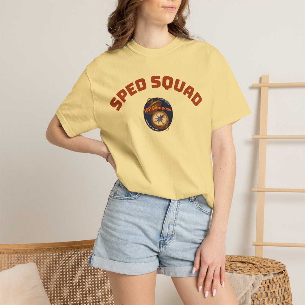 SPED Teacher Shirt | Special Education Team Squad Comfort Colors Tee