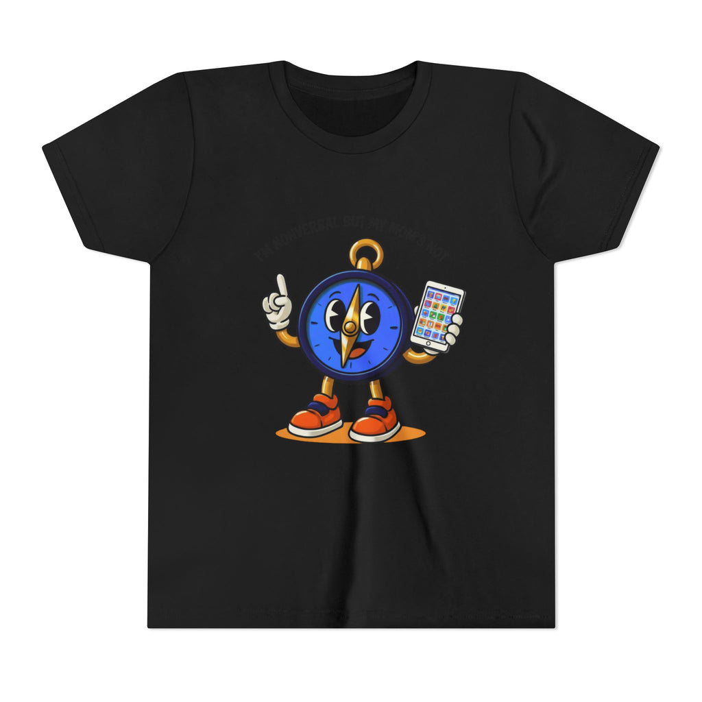 TRU Wired Differently Kids Shirt | I'm Nonverbal But My Mom's Not Tagless Tee