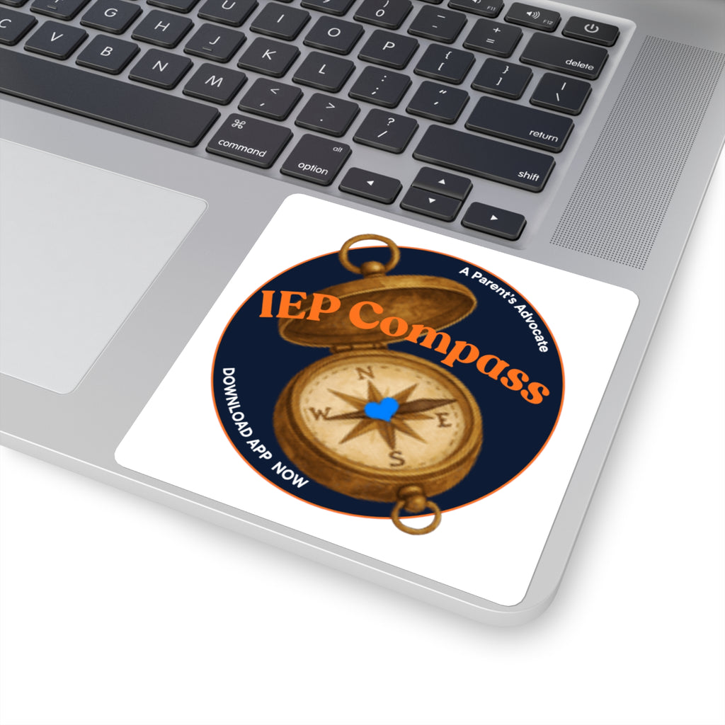 IEP Compass Sticker | Special Education Parent Advocate Decal