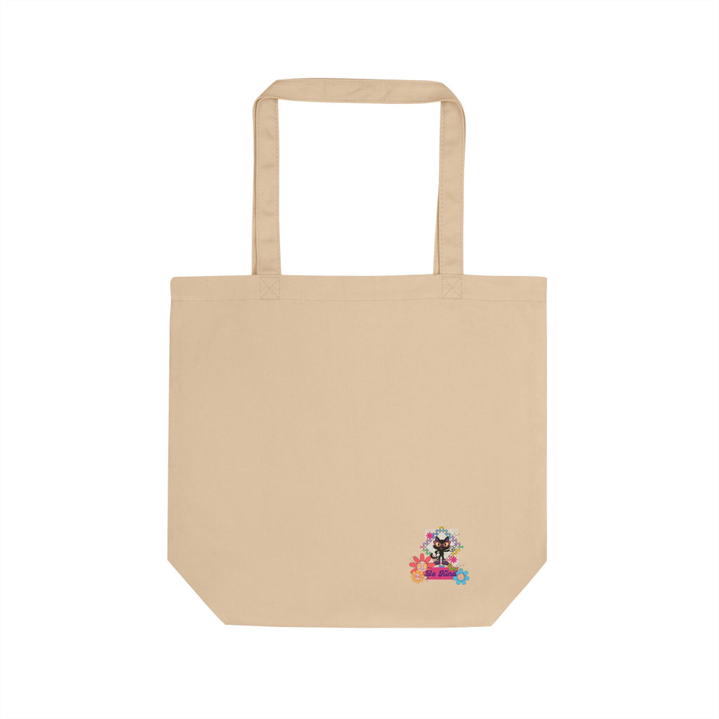 LUNA Wired Differently Eco Tote Bag | Look Inside Be Yourself Cat Tote
