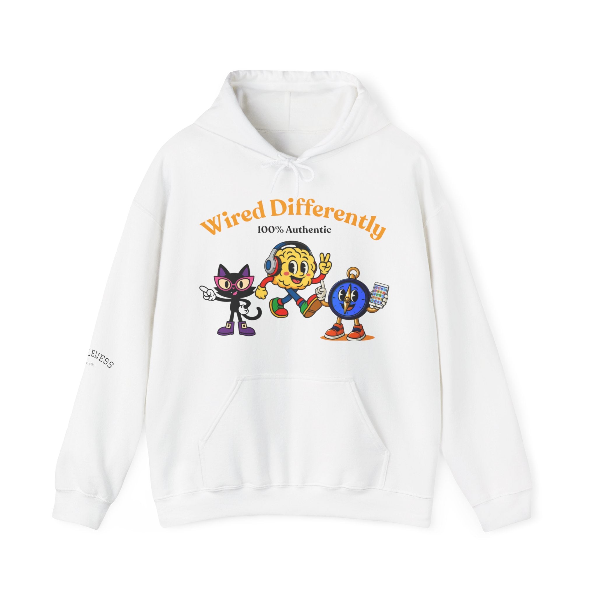 Wired Differently Group Hoodie | Do Your Own Thing SPARK LUNA TRU Sweatshirt