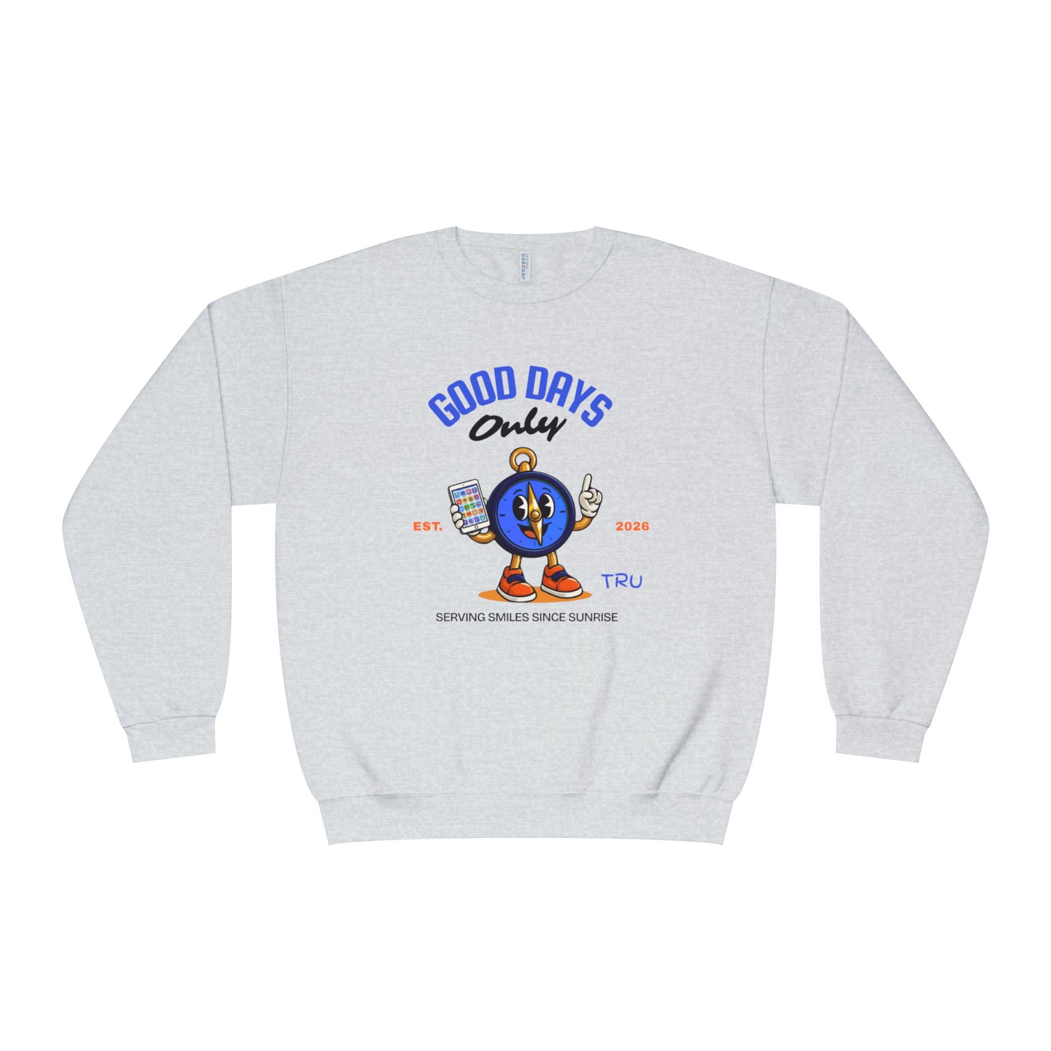TRU Wired Differently Crewneck Sweatshirt | Good Days Only AAC Communication Design